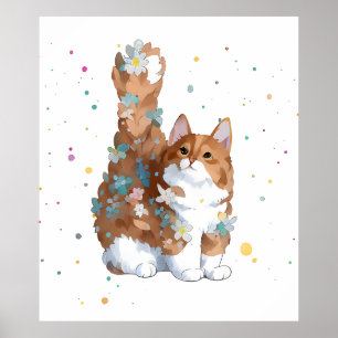 Poster Gato Gato Gato Gato De Animais De Companhia