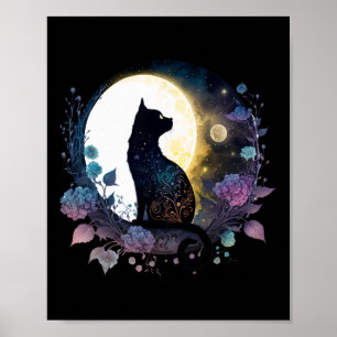 Poster Gato Gato Gato Gato-De-Gato-Gato-De-Lua