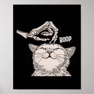 Poster Gato Gato Geleton Boop Halloween Pet Women Gi