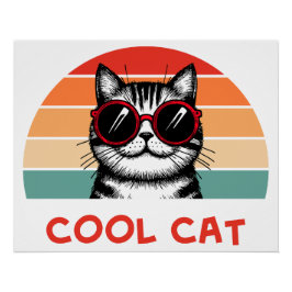 Pôster Gato legal 2