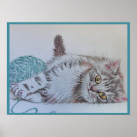 Gato Malhado Fofo Divertido Gatos irrequietos Post