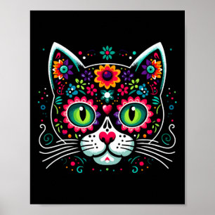 Poster Gato mexicano de açúcar branco
