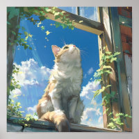 Gato na janela