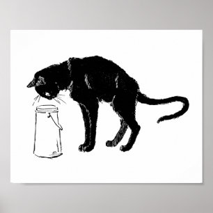 Poster Gato Negro, Alexandre Steinlen