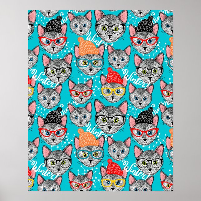 Poster Gato no chapéu (Frente)