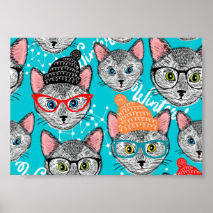 Poster Gato no chapéu