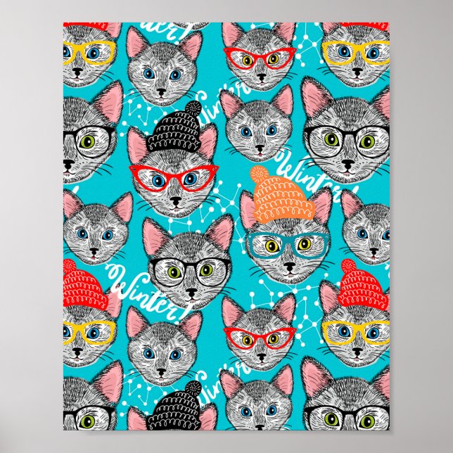 Poster Gato no chapéu (Frente)