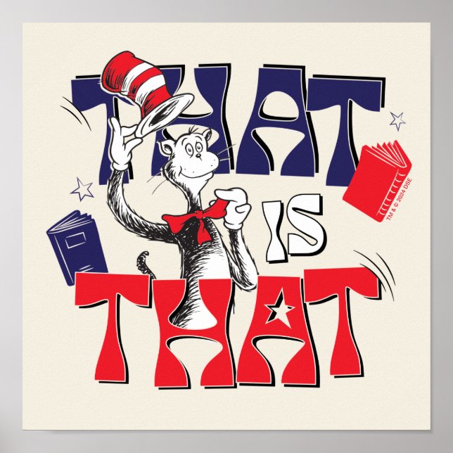 Poster Gato no Chapéu | É Que (Frente)