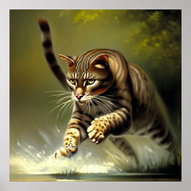 Poster Gato Selvagem (1) (Frente)