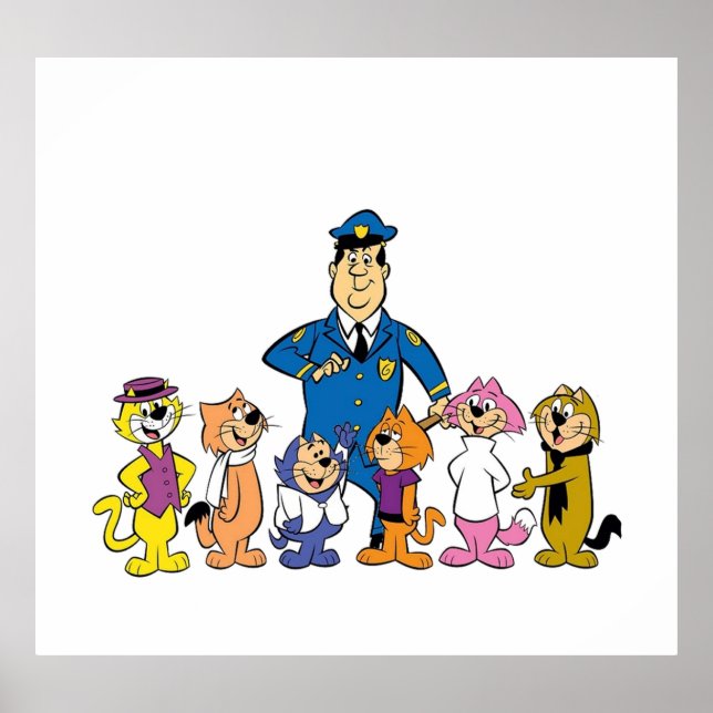 Poster Gato Superior (Frente)