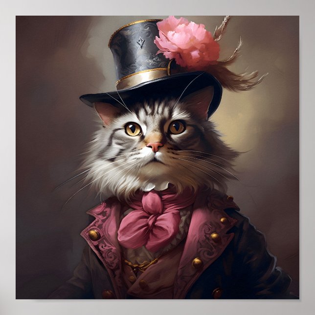 Poster Gato Vitoriano (Frente)