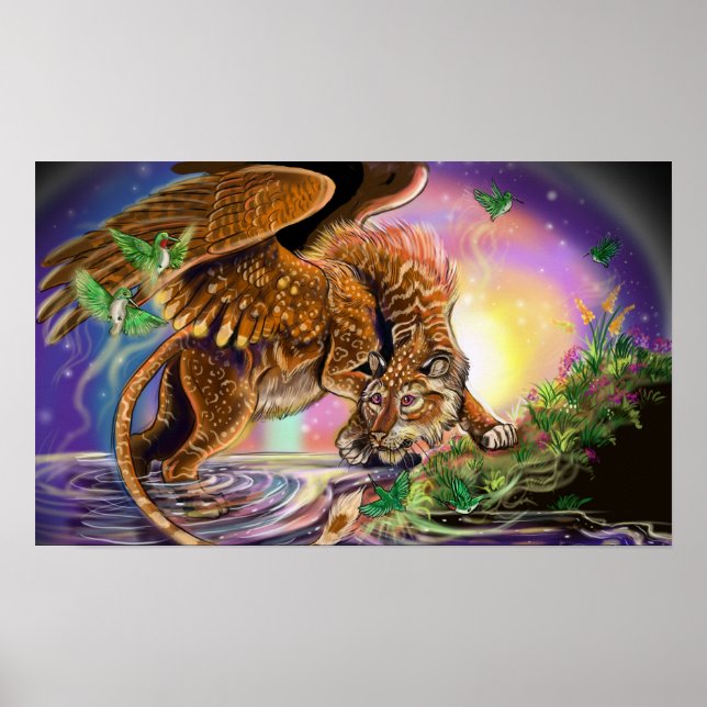 Poster Gato Voador de Caça-Presos (Frente)