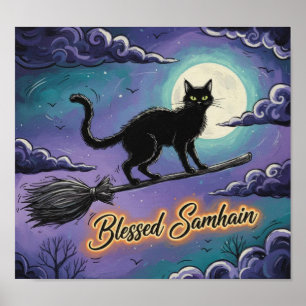 Poster GatoAbençoadoSamhain