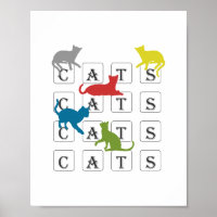 Gatos Coloridos Para Proprietários De Gatos E Aman