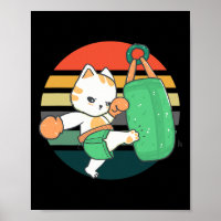 Gatos de Kickboxing Homens Mulheres Crianças