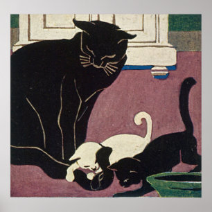 Poster Gatos Deco