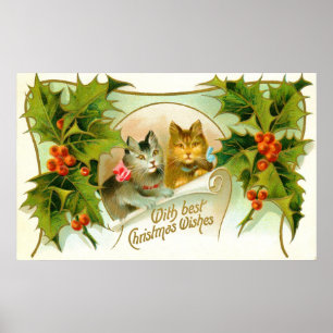 Poster Gatos do Natal