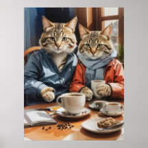 Gatos e Café