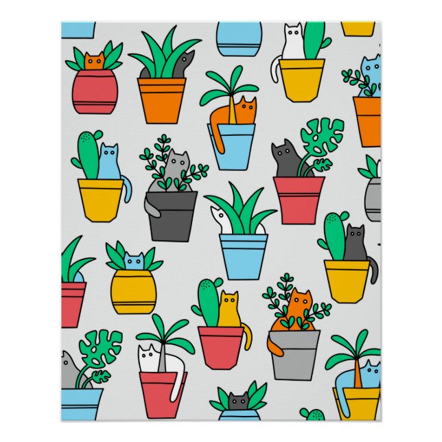 Pôster Gatos nos pântanos (Frente)