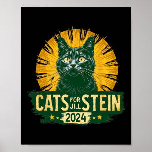 Poster Gatos Para A Caneca de cerveja De Jill Para O Pres