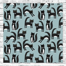 Poster Gatos Tuxedo