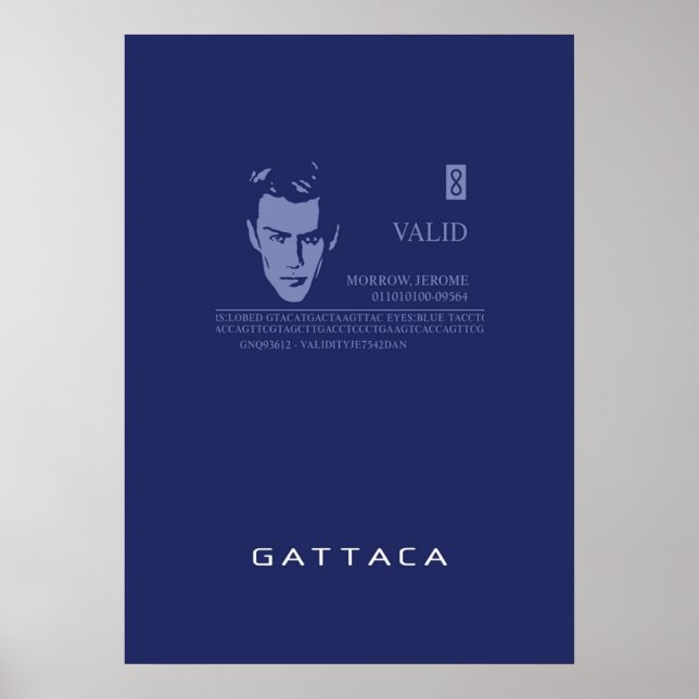 Poster Gattaca (Frente)