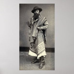 Pôster Gaucho of the Argentine Republic 1868