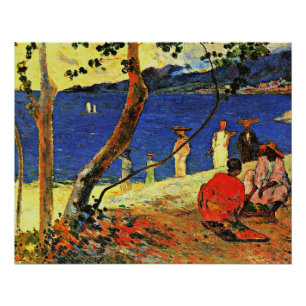 Pôster Gauguin - A costa