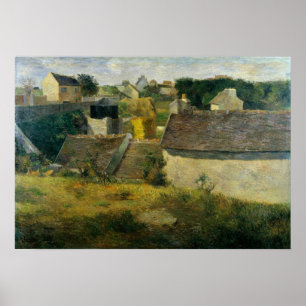 Poster Gauguin - Casas Em Vaugirard 1880