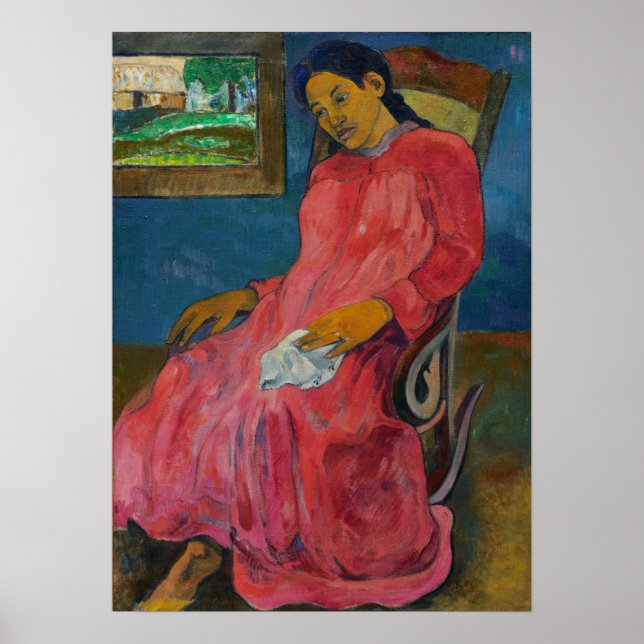 Poster Gauguin - Faaturuma (Melancólico) 1891 (Frente)