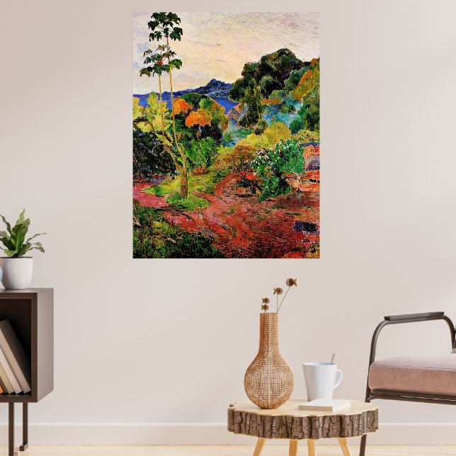 Poster Gauguin - Martinique LandscapE, (Sala de Estar 3)