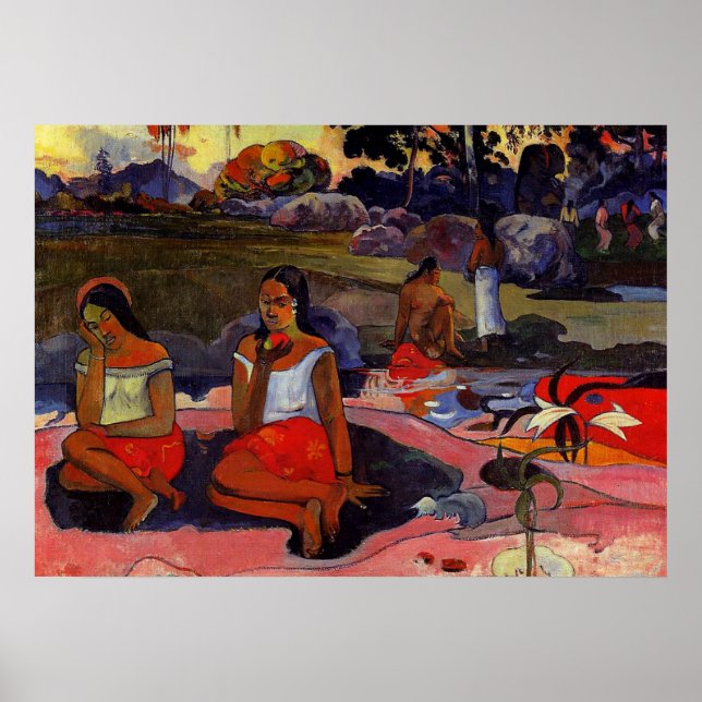 Pôster Gauguin - Nave Nave Moe (Frente)