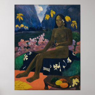 Poster Gauguin - O Aa No Areois (A Semente Do Areoi)