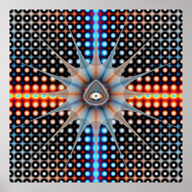 Poster 'Gaussian Mandy' (Frente)