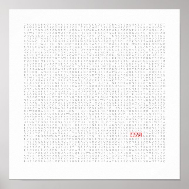 Poster Gaveta Gigante - Busca de Palavras (Frente)