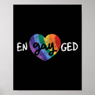 Poster Gay de Festa de Festa de casamento Lgbt Eng.