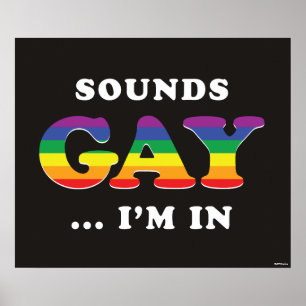 Poster Gay dos sons… Eu estou dentro