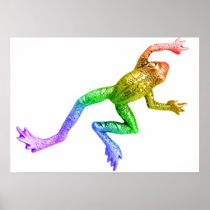 Poster Gay gif do Sapo do Orgulho Artístico do SlipperyJ