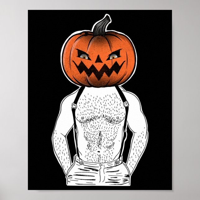 Poster Gay Halloween (Frente)