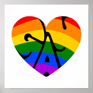 Poster Gay Heart