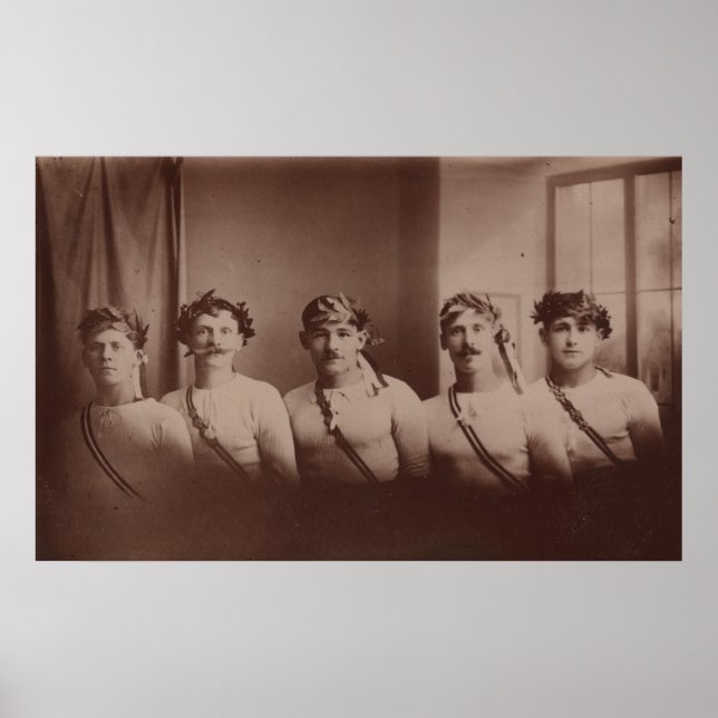 Poster Gay interessam jovens atletas com cupins (Frente)