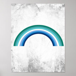 Poster Gay Mase Arco-Íris Azure