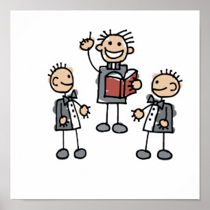 Poster Gay Men com o pregador