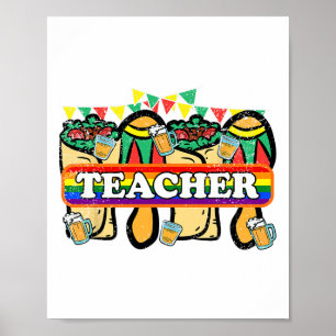 Poster Gay Teacher Cinco De Mayo Lgbt-q Orgulho Mexicano