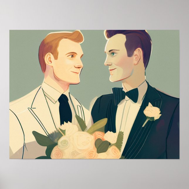 Poster Gay Wedding (Frente)