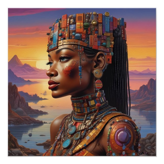 Pôster Gaze de Cleopatra (Frente)