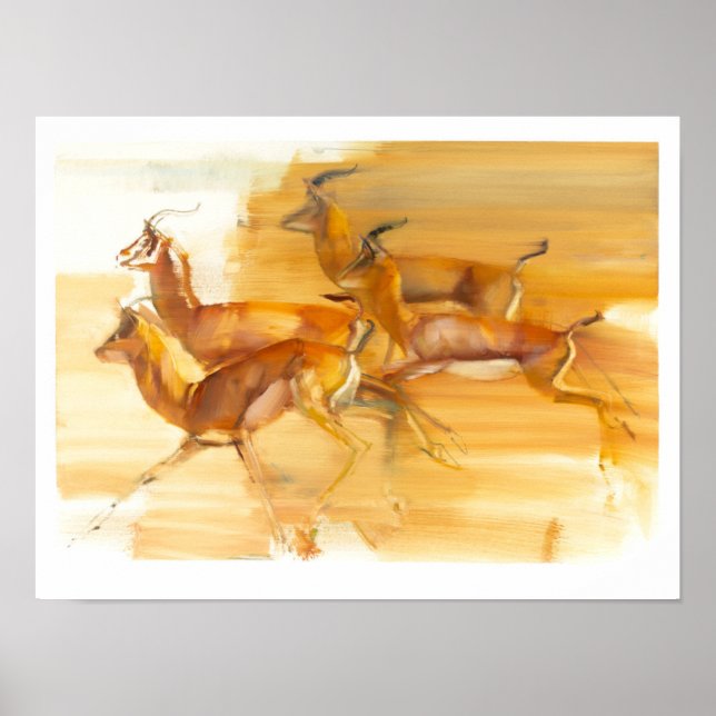 Poster Gazela em Execução 2010 (Frente)