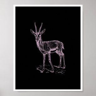 Poster Gazelle Deer