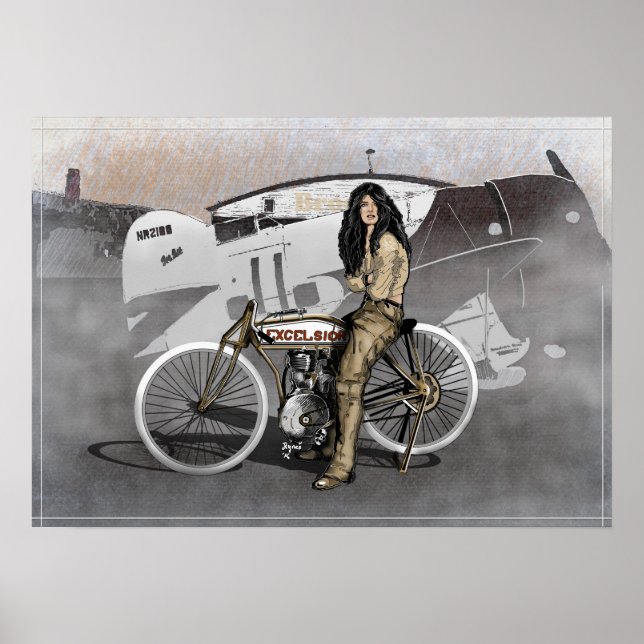 Poster Gee Bee and Excel (Frente)