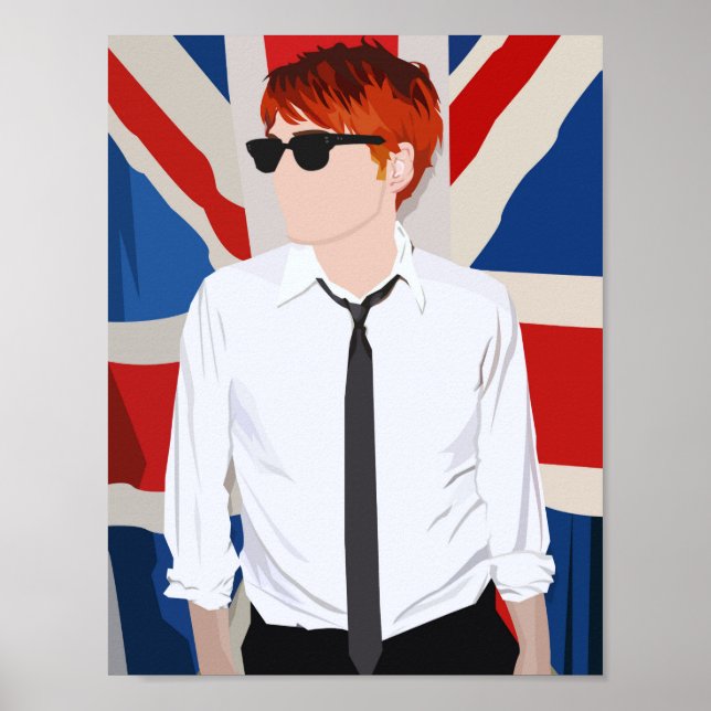 Pôster Gee da era da alienígena (Frente)